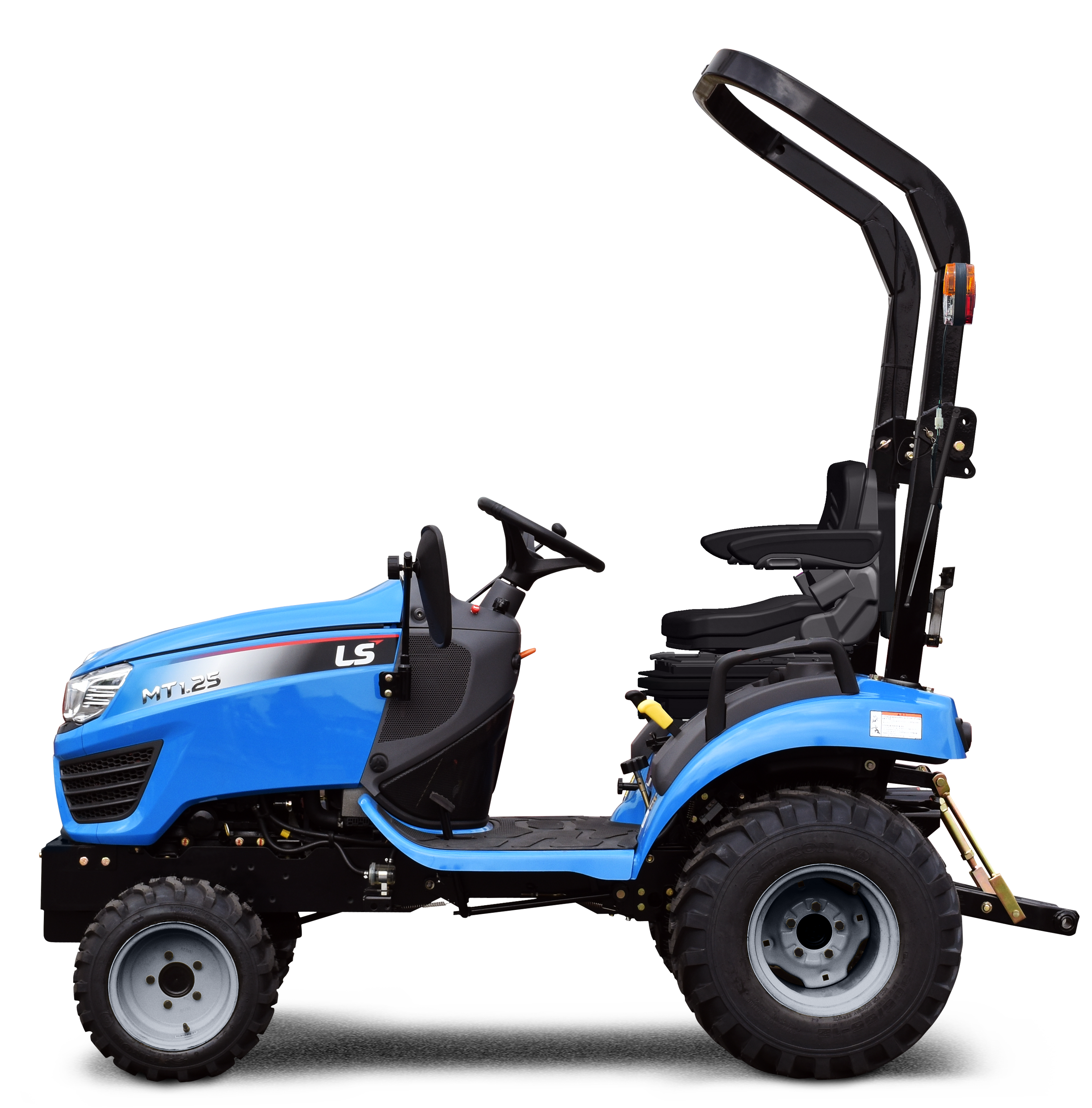 MowLine MT 1.25 - HST ohne Kabine, inkl. Schlegelmulcher Helios 132cm, inkl.  Rasen- oder IndustrieBereifung
