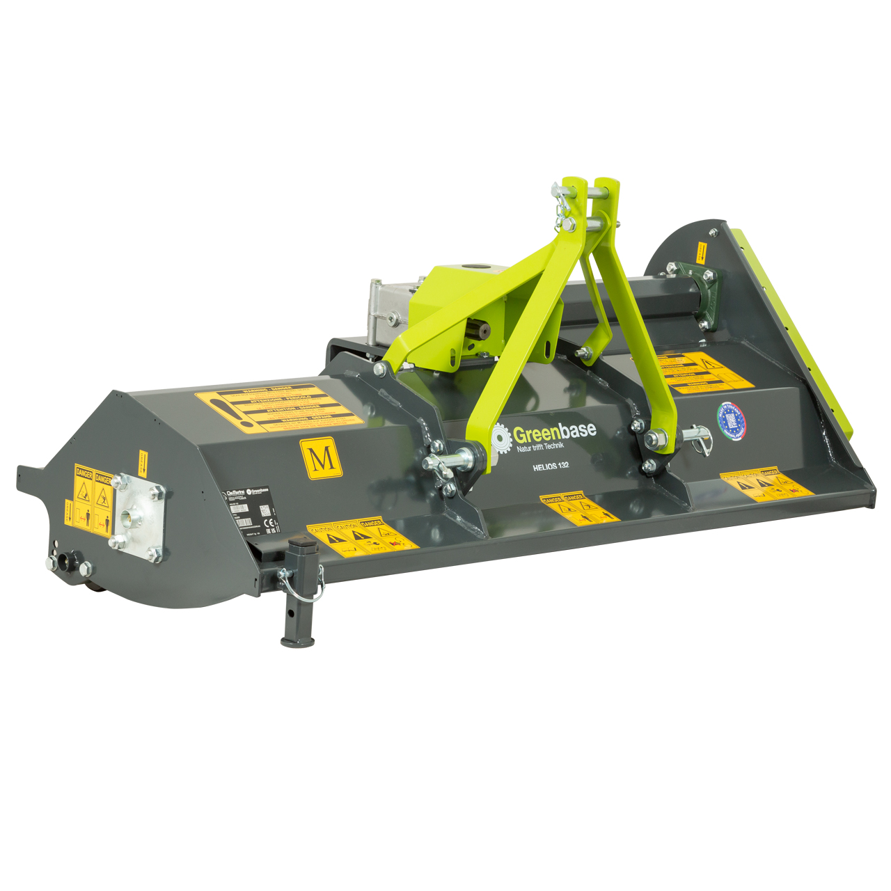 MowLine MT 1.25 - HST ohne Kabine, inkl. Schlegelmulcher Helios 132cm, inkl.  Rasen- oder IndustrieBereifung