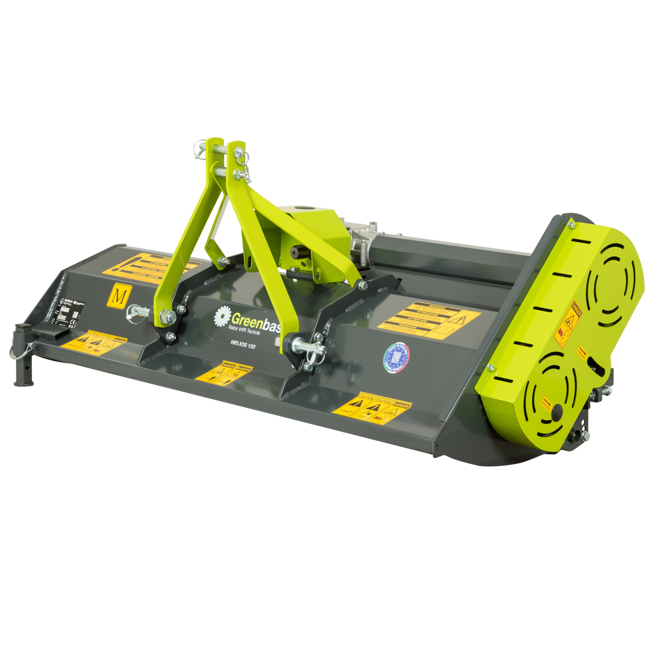 MowLine MT 1.25 - HST ohne Kabine, inkl. Schlegelmulcher Helios 132cm, inkl.  Rasen- oder IndustrieBereifung